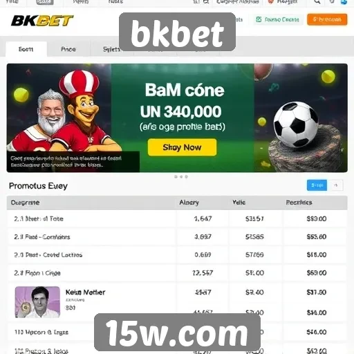Promoções e bônus disponíveis na bkbet